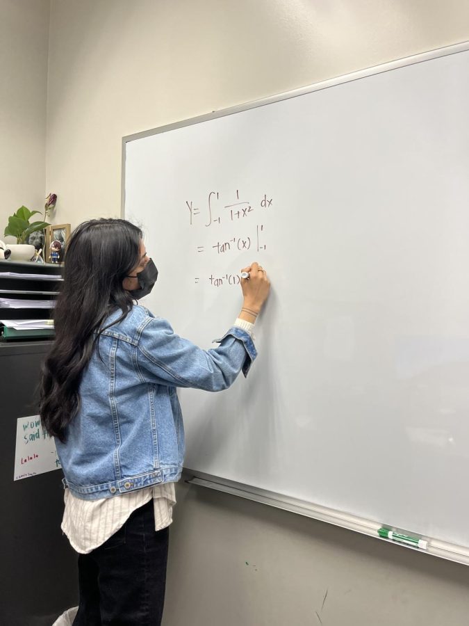 Professor Nancy Garcia is an instructor of Mathematics in the science building at Rio Hondo College.