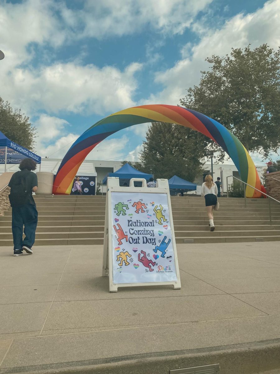 Welcome gate to the nation coming out day even on Rio Hondo Campus