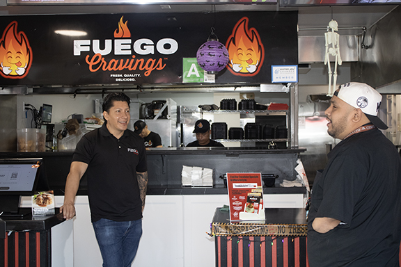 Co-owner Francisco Zapien credits Fuego Craving's popularity to their specialty, beef birria. Their motto is "Fresh. Quality. Delicioso." Their most popular item is the Quesabirria.